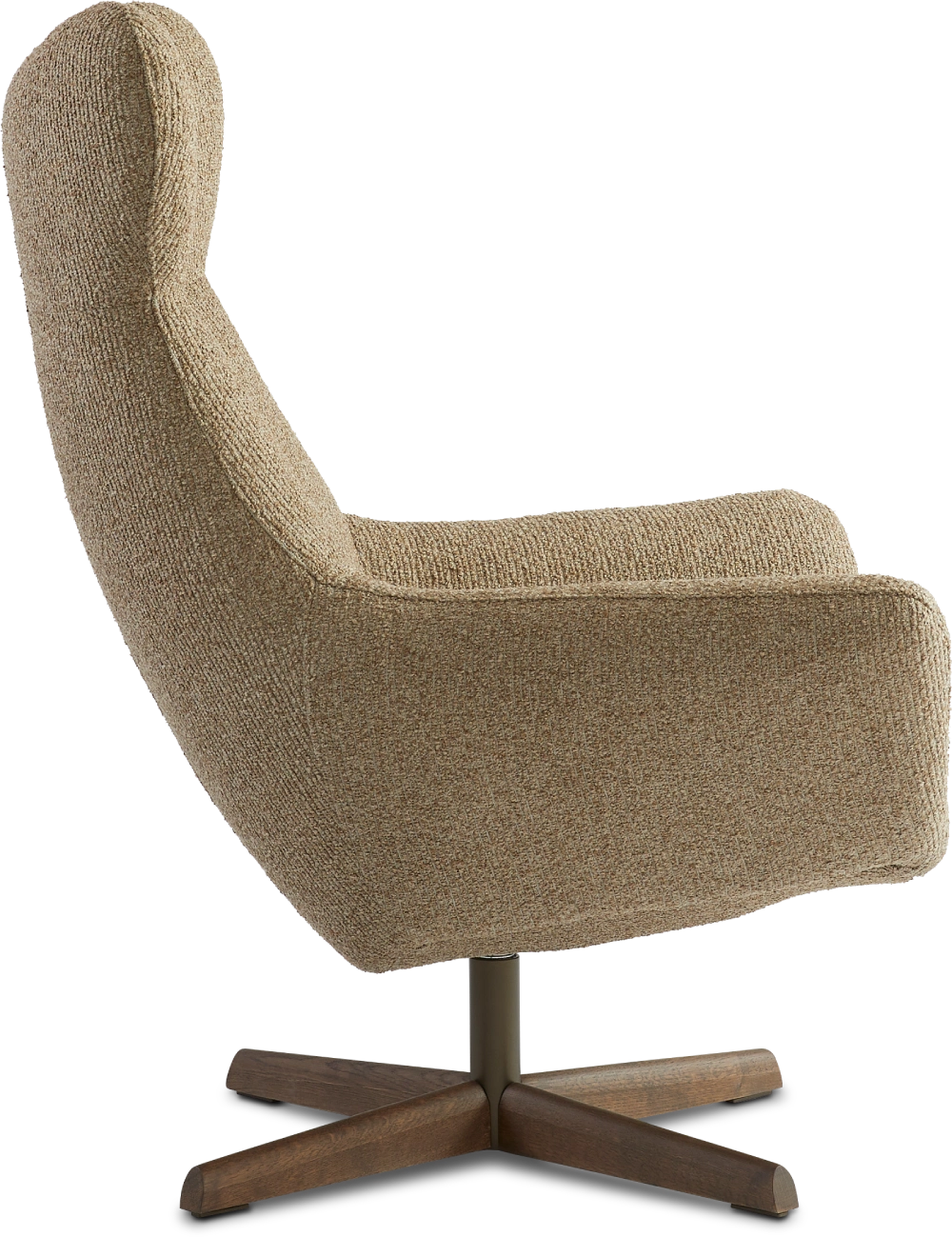 Fauteuil Joe houten draaivoet Dyyk 3