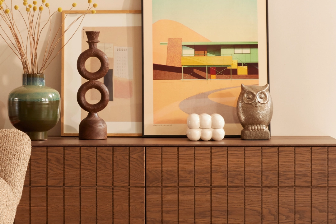 Kast Cubio TV-meubel Espresso Sfeerbeeld 2